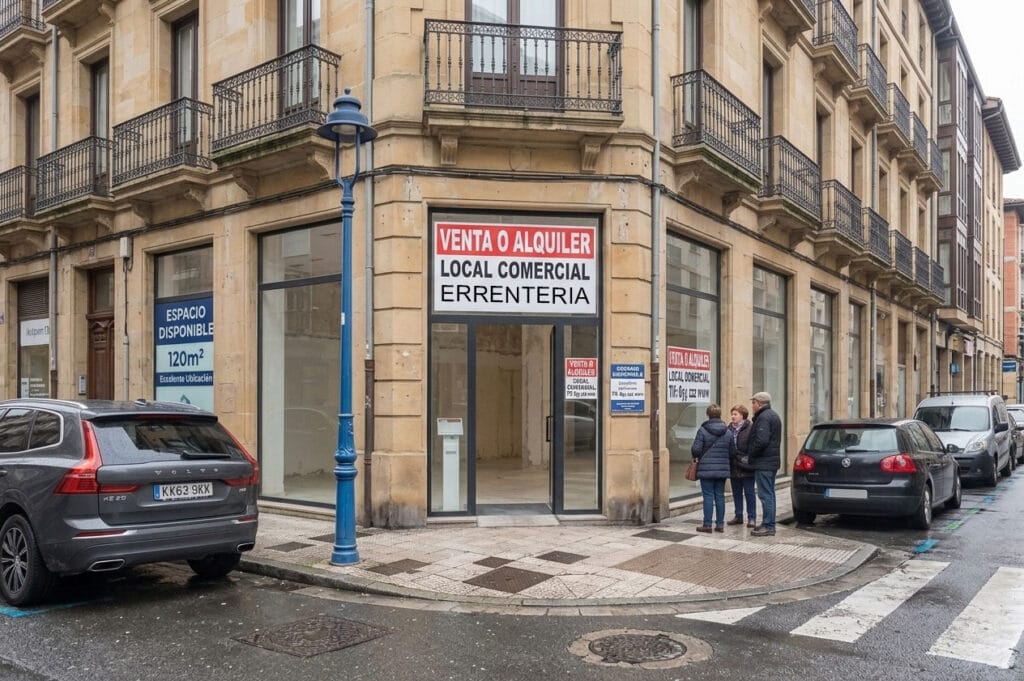 Asesor fiscal en Errenteria tramitando ayudas del BOG; Local comercial en Oarsoaldea disponible para emprendedores.